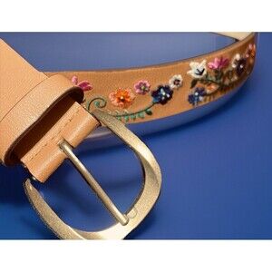 Belt W/Embrodery  48 Inches Women’s.